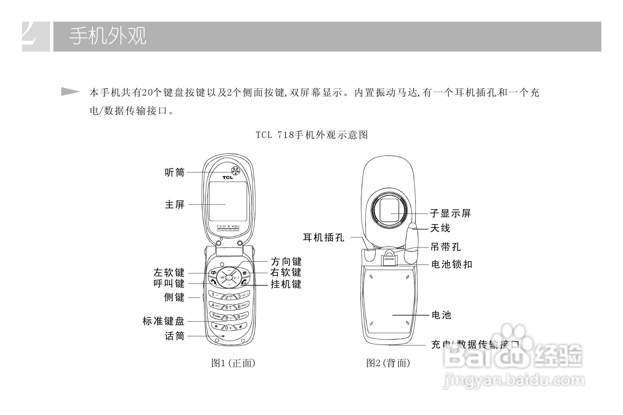 TCL 728手机使用说明书:[1]