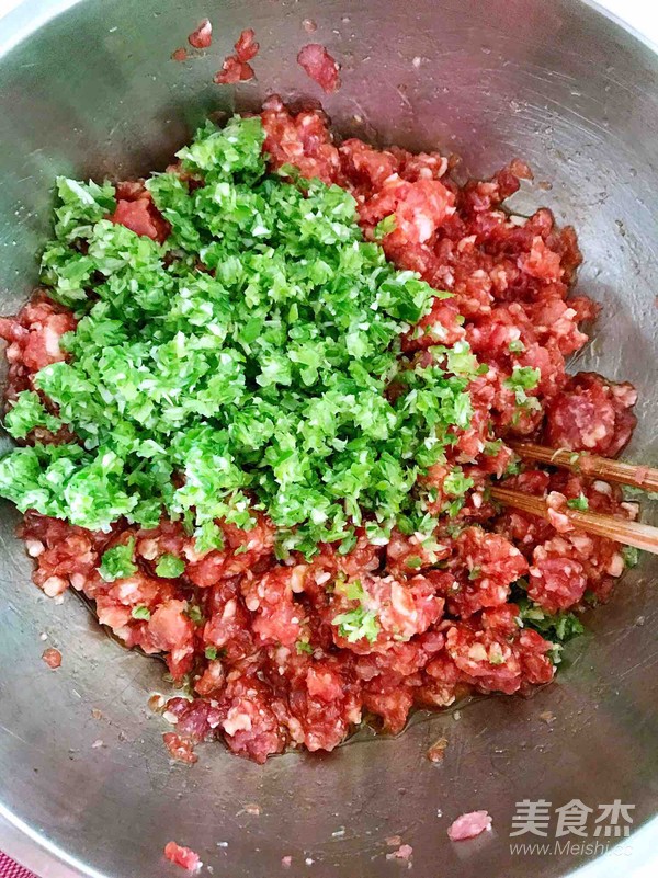 香葱猪肉煎饺