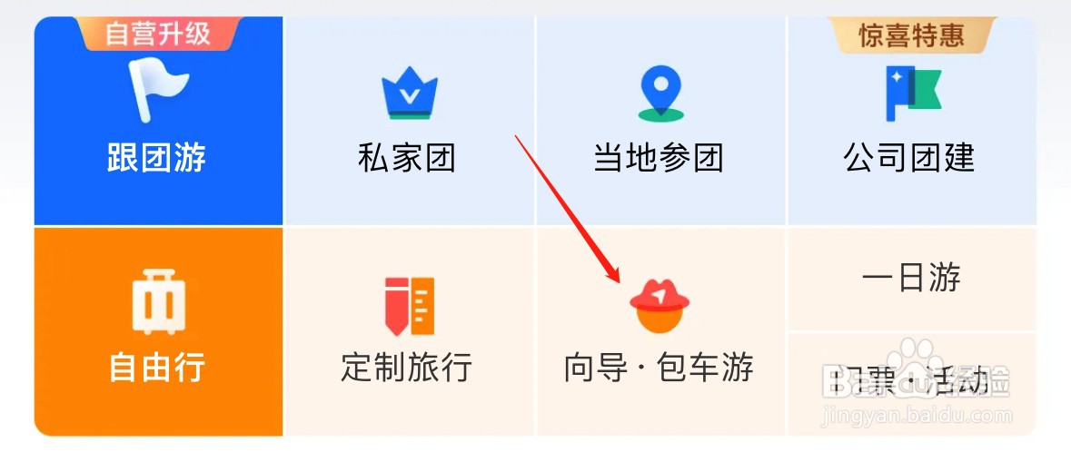 携程旅行哪里看向导·包车游