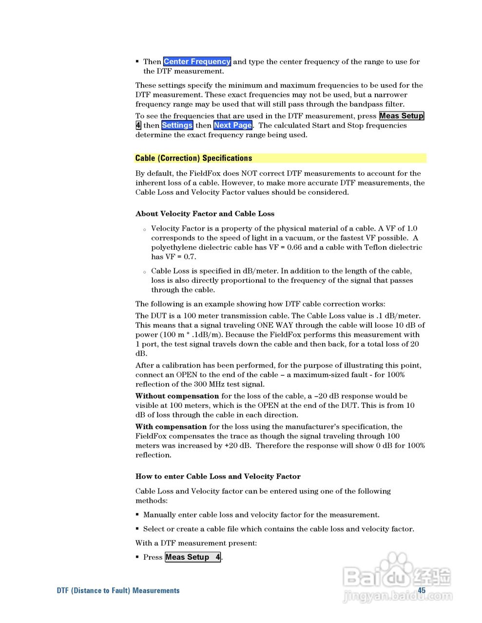 N9923A型Fieldfox手持式RF向量网路分析仪操作手册:[5]