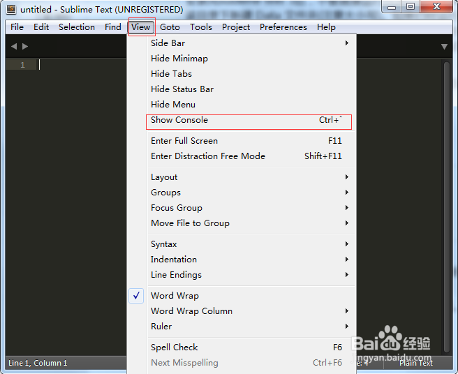 Sublime text 3在windows7安装配置指南