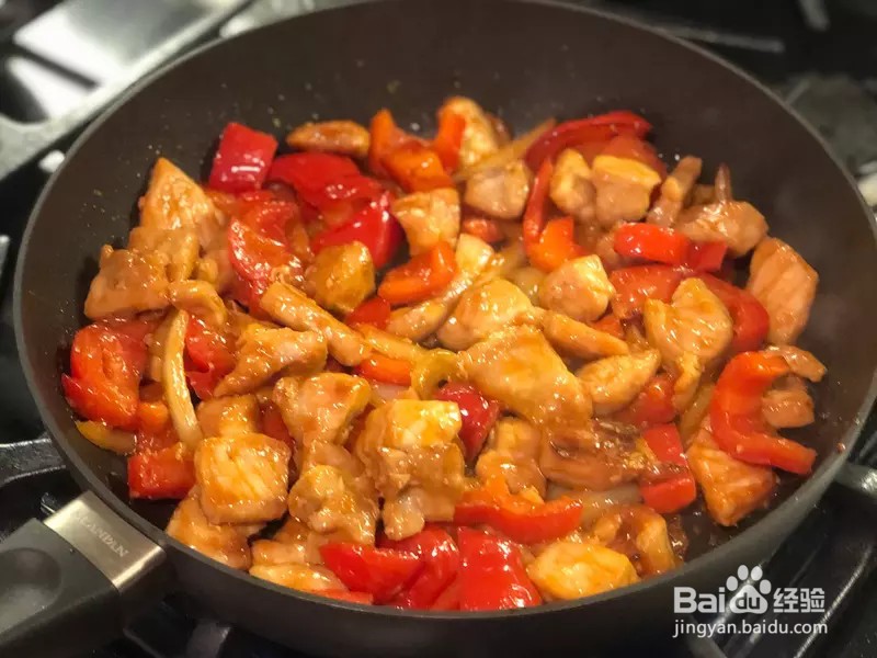 怎样做出家常菜系列之甜椒糖醋猪肉