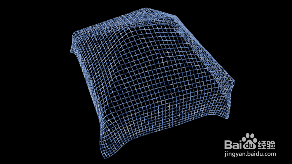 C4D建模之纱窗渔网等网状物体的建模方法