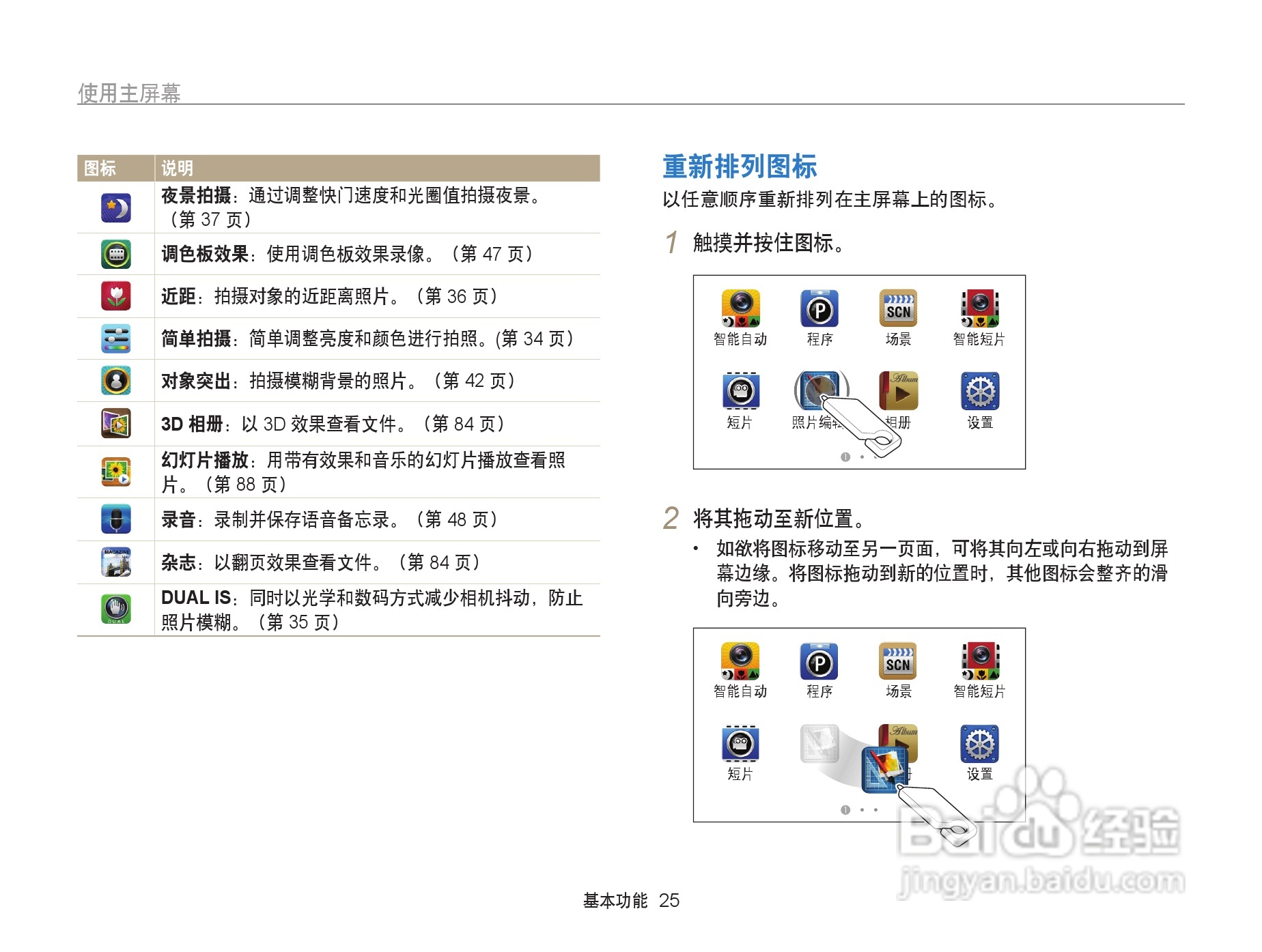 三星ST6500数码相机使用说明书:[3]