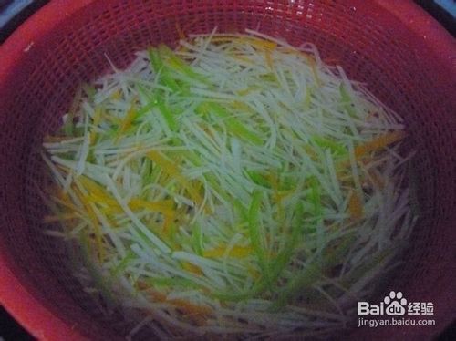 爽口凉菜---凉拌土豆丝