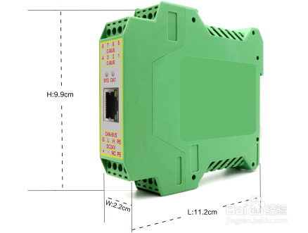 Modbus TCP-CAN转换模块GCAN-205的设备安装