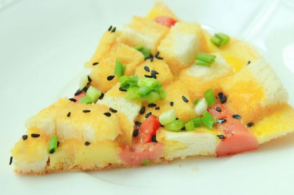 馒头火腿鸡蛋饼