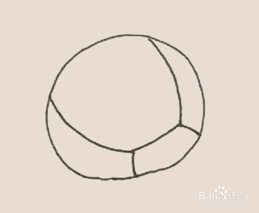 简笔画之排球