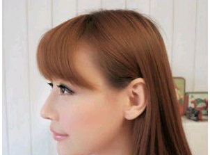 刘海这么做再也不扁塌,教你卷发筒卷刘海