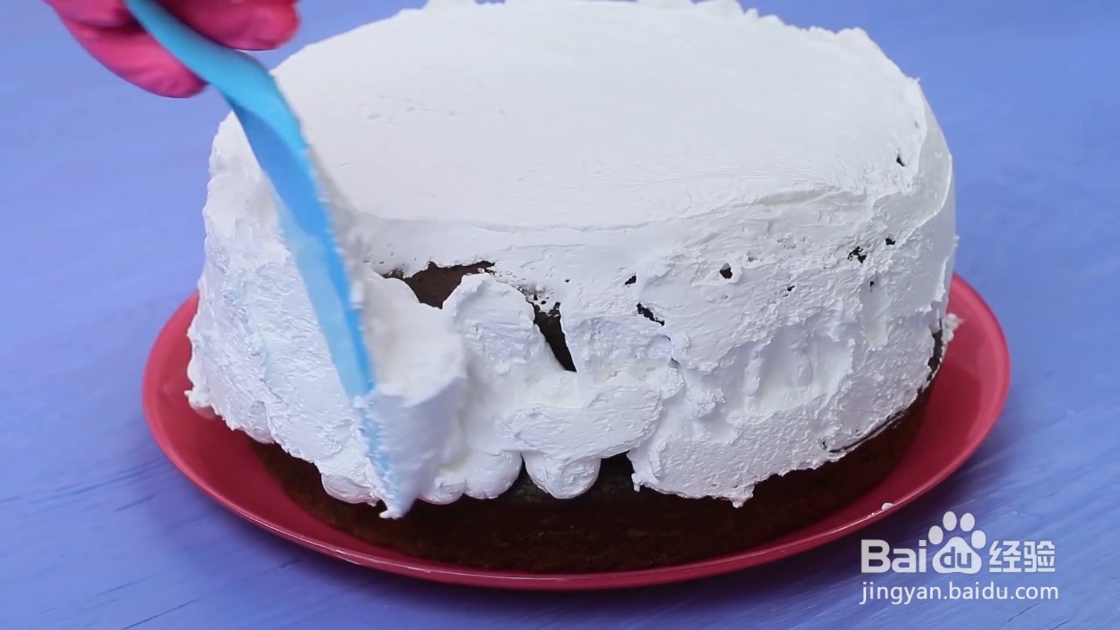 怎样自制史迪仔的同款蛋糕？