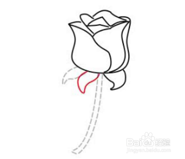 简笔画如何画玫瑰花