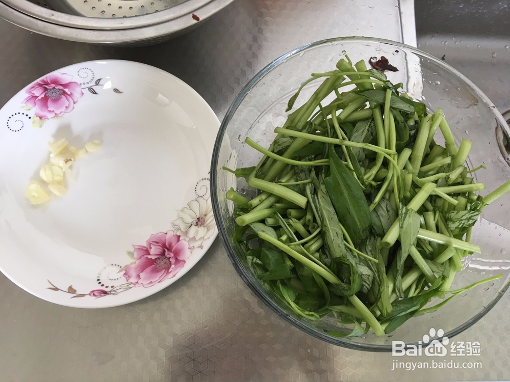 空心菜两分钟速炒法