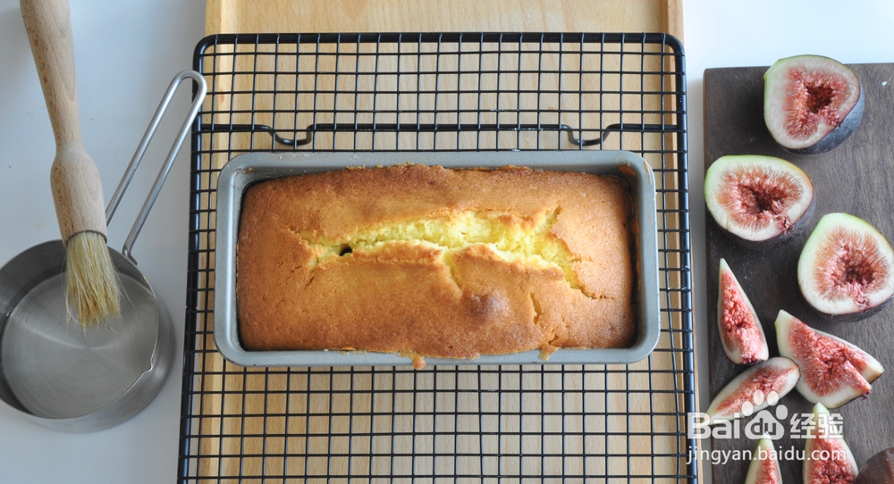 做出入味的无花果夹心磅蛋糕