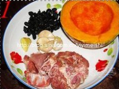 豉汁排骨南瓜盅