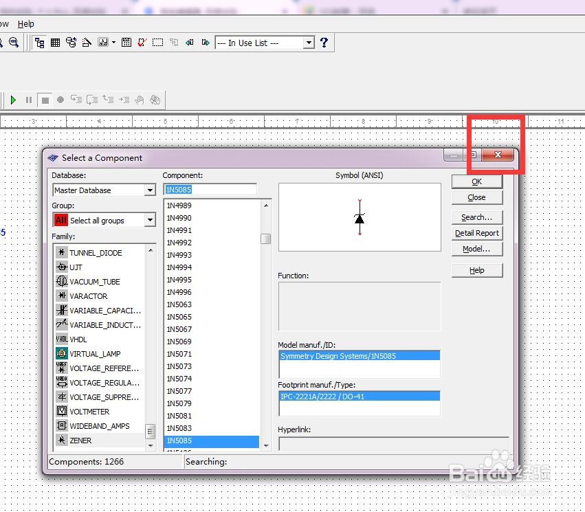 如何使用Multisim绘制1N4985二极管？