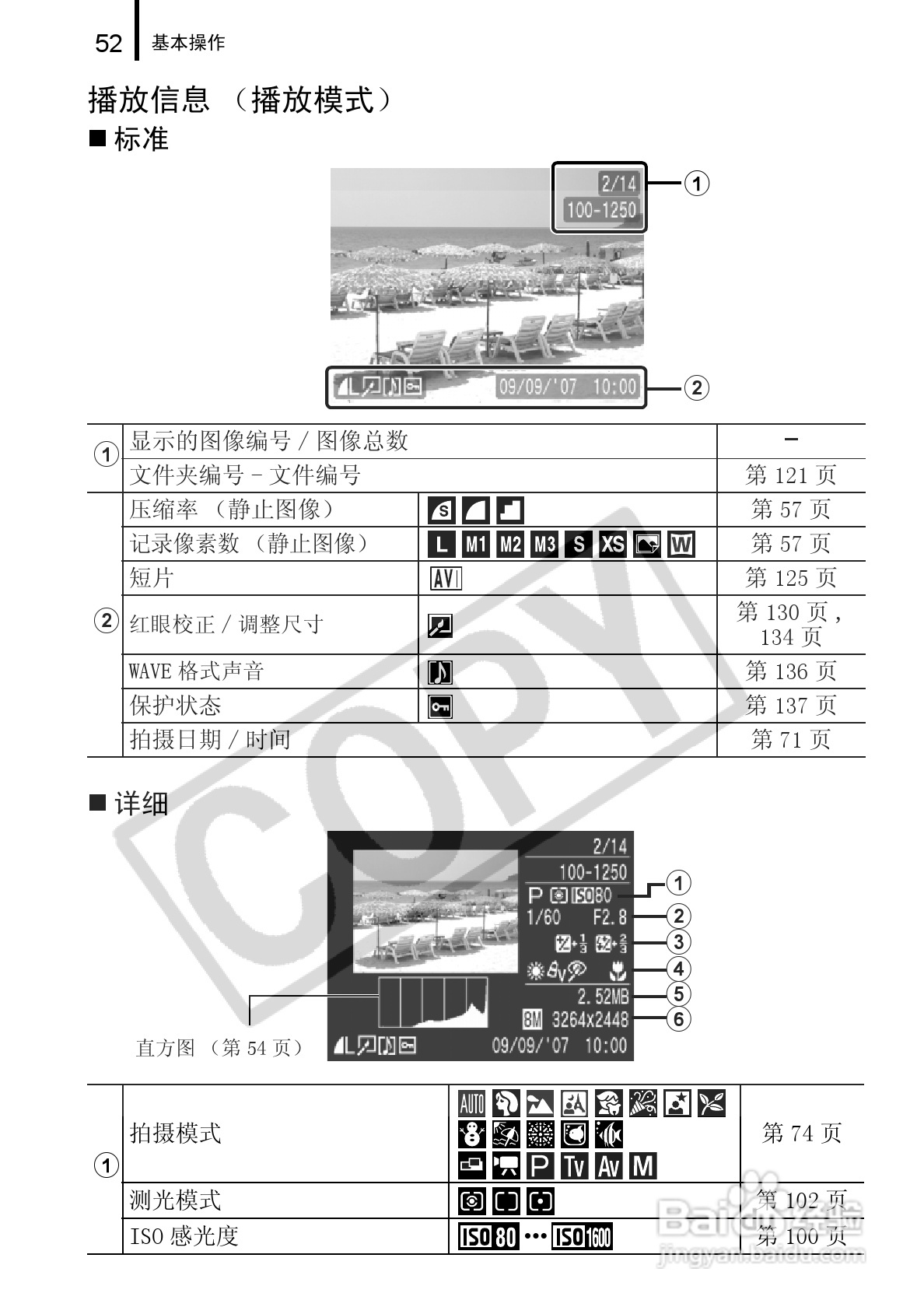 佳能PowerShot A720 IS数码相机使用说明书:[6]