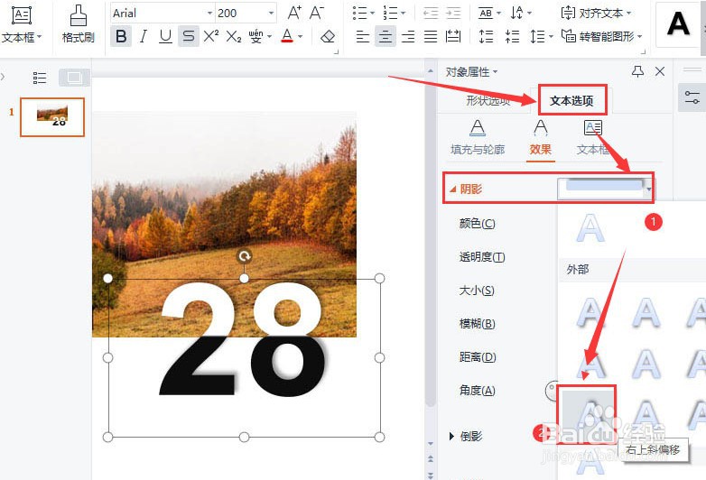WPS如何设置反白字海报