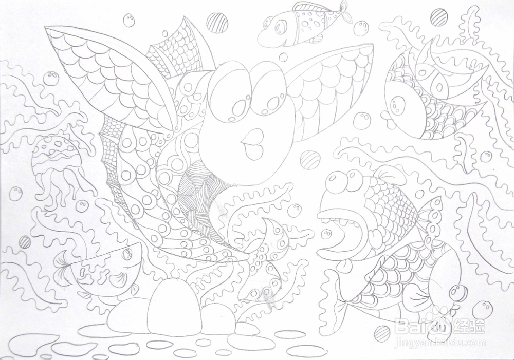 海底展翅飞翔（飞鱼）