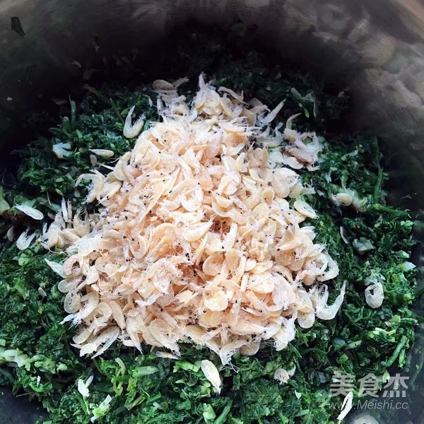 香煎荠菜馄饨