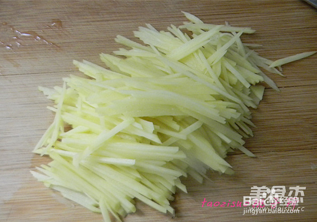 蒜蓉豆豉温拌土豆丝