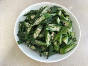 食补佳品家常秋葵的做法