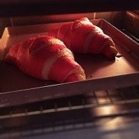 不点外卖71--外酥内软的玫瑰可颂Croissant