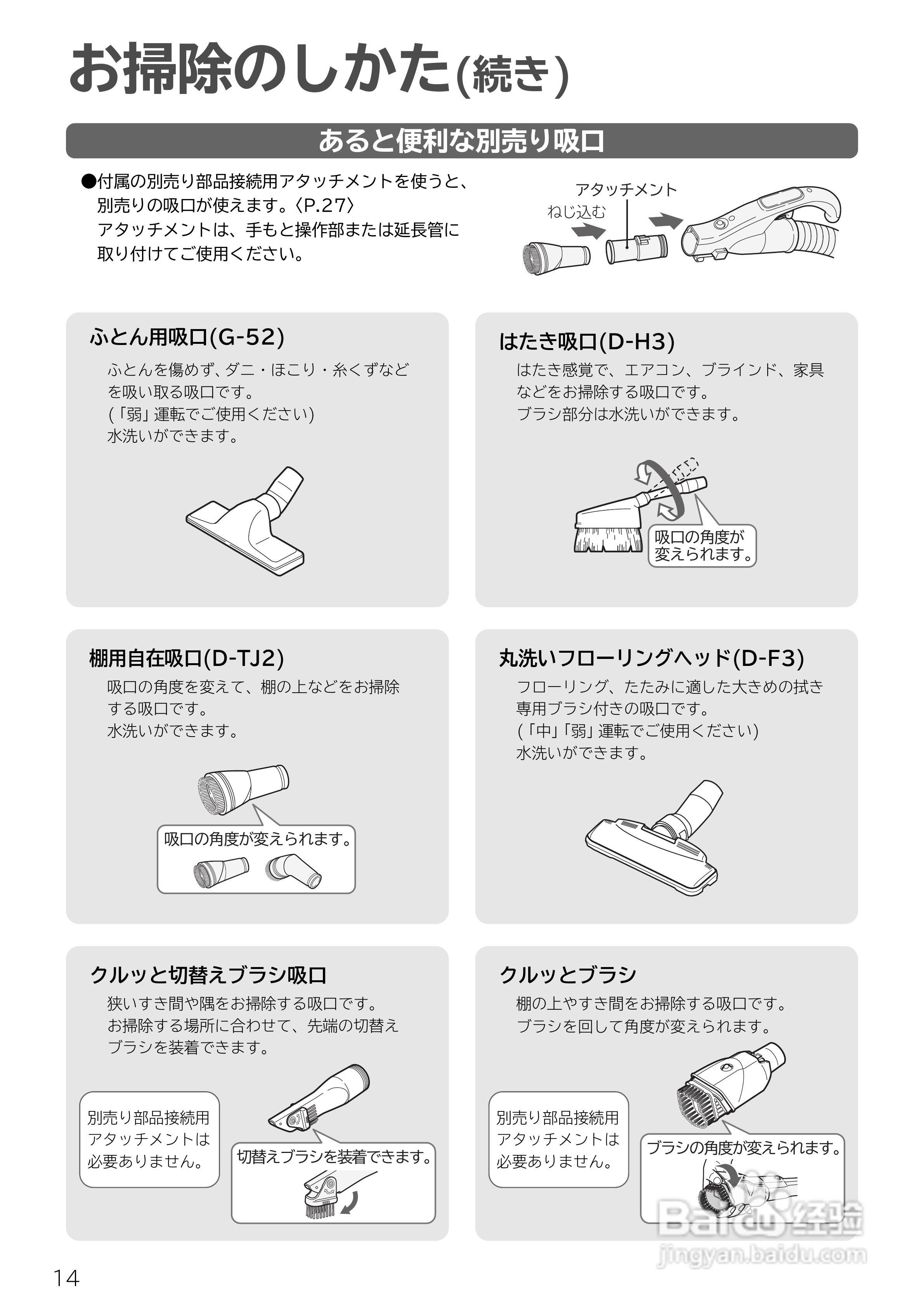 HITACHI日立扫除机CV-PR10说明书:[2]-百度经验