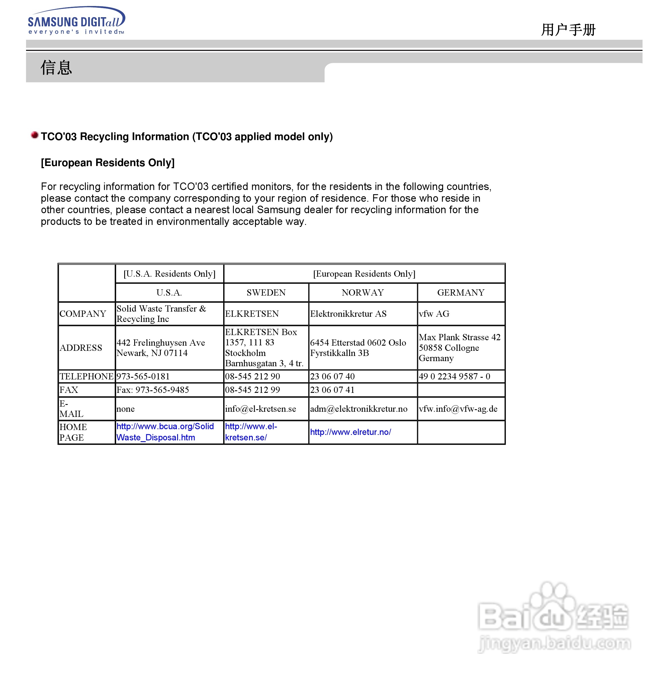 三星795DF显示器使用说明书:[7]
