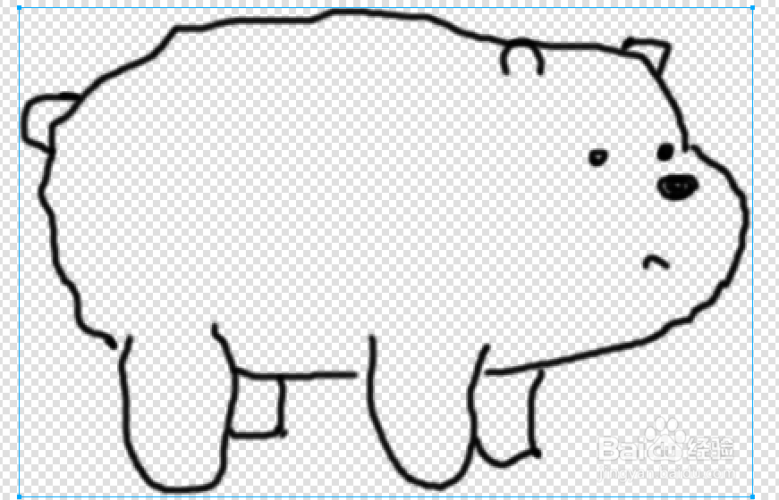 firework画一个小狗熊