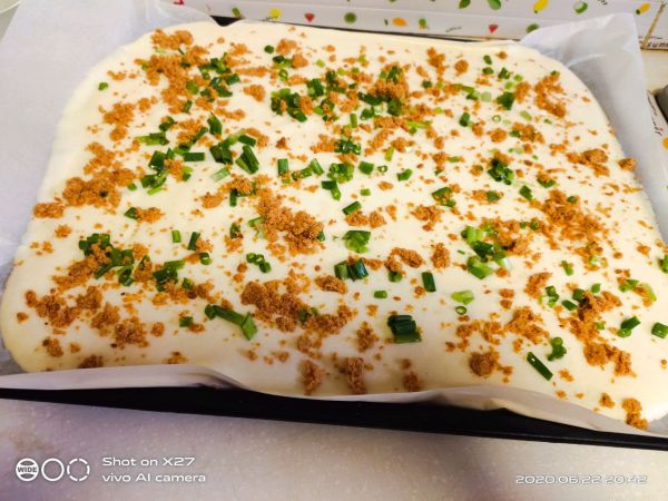 肉松葱香蛋糕卷