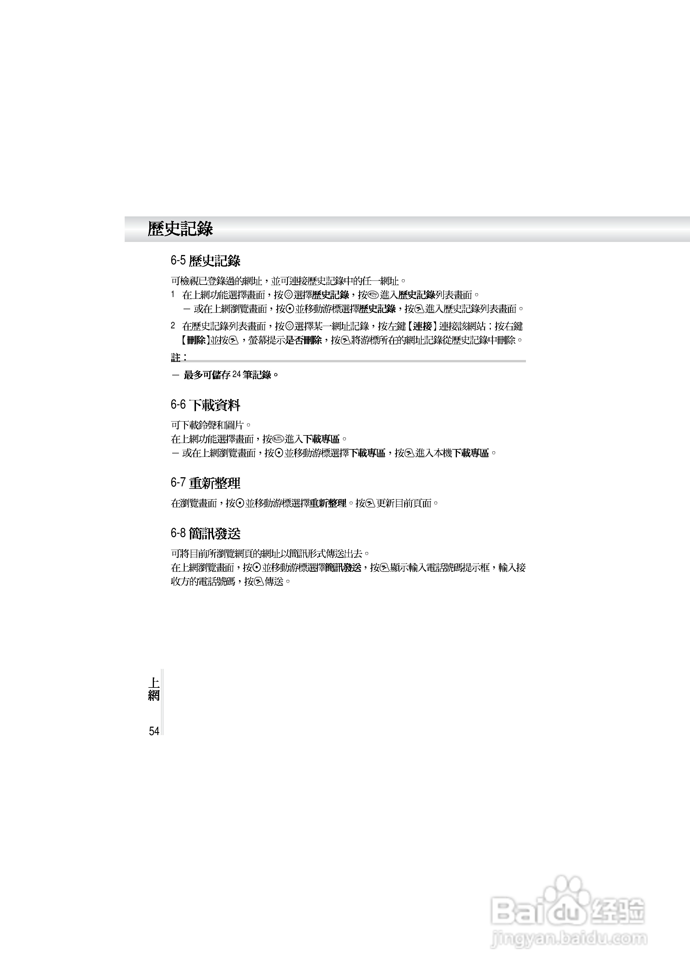 OKWAP A362手机说明书:[6]