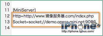 让Opera Mini for iPhone正常使用