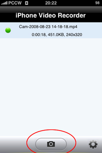 iPhone录像工具Video Recorder 3G 2.0