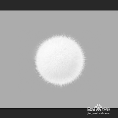 PS基础实例：毛毛球