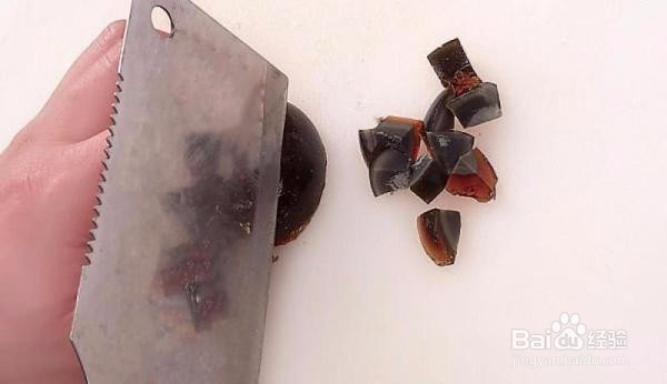 金银蛋浸菠菜的做法