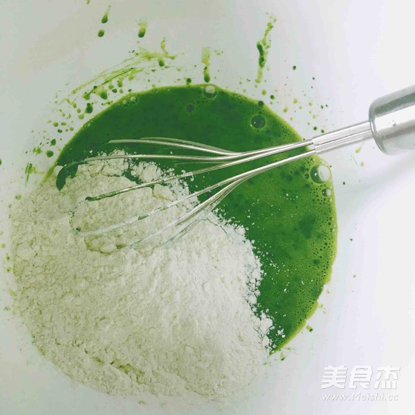 日式抹茶戚风蛋糕