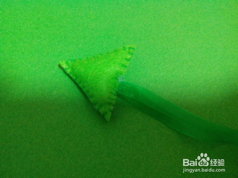 不织布西瓜小人钥匙包