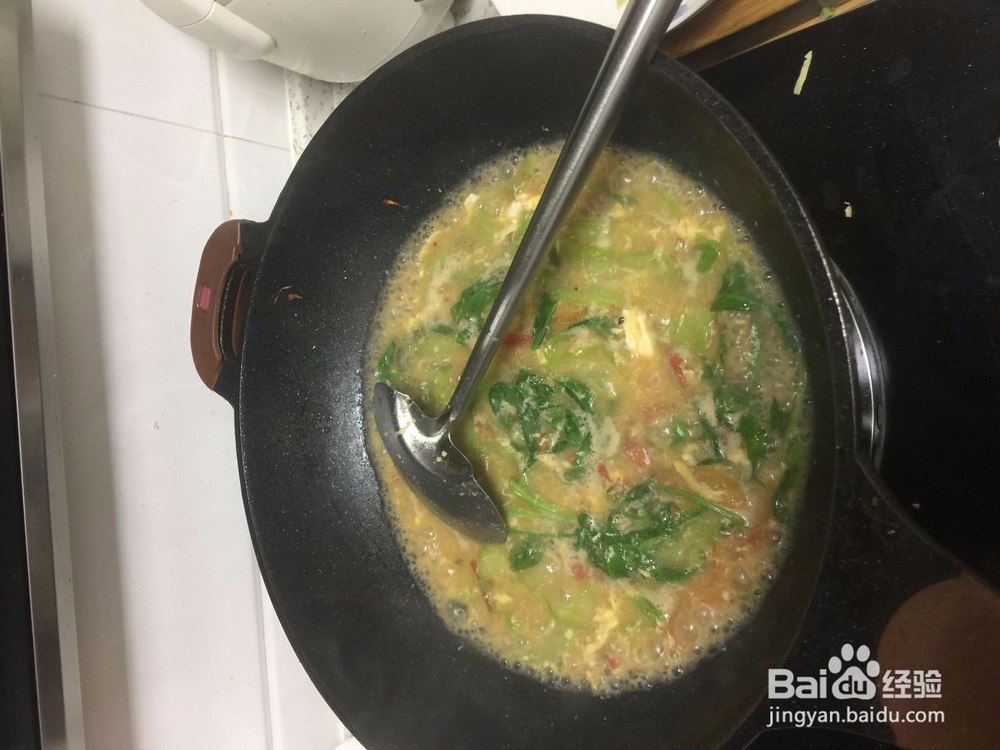 丝瓜蛋花汤的做法