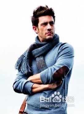 潮男示范新男士围巾系法，尽显本季潮男本色