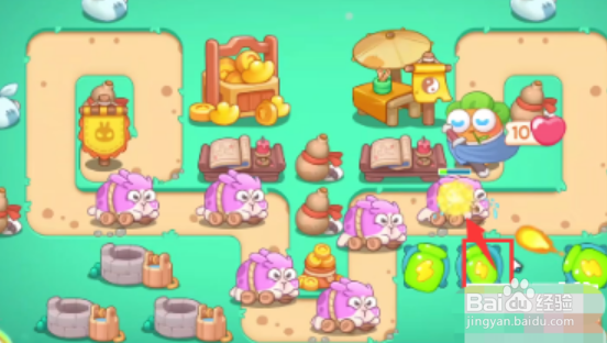 保卫萝卜4喜乐月饼节第1关攻略