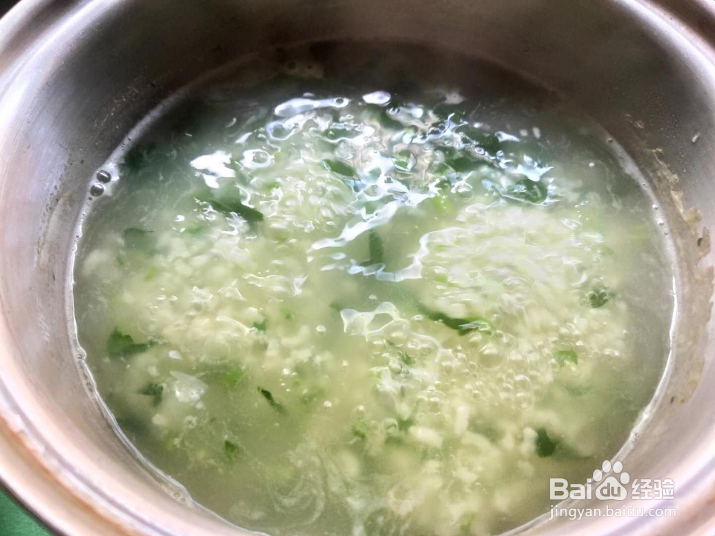 菜稀饭的做法