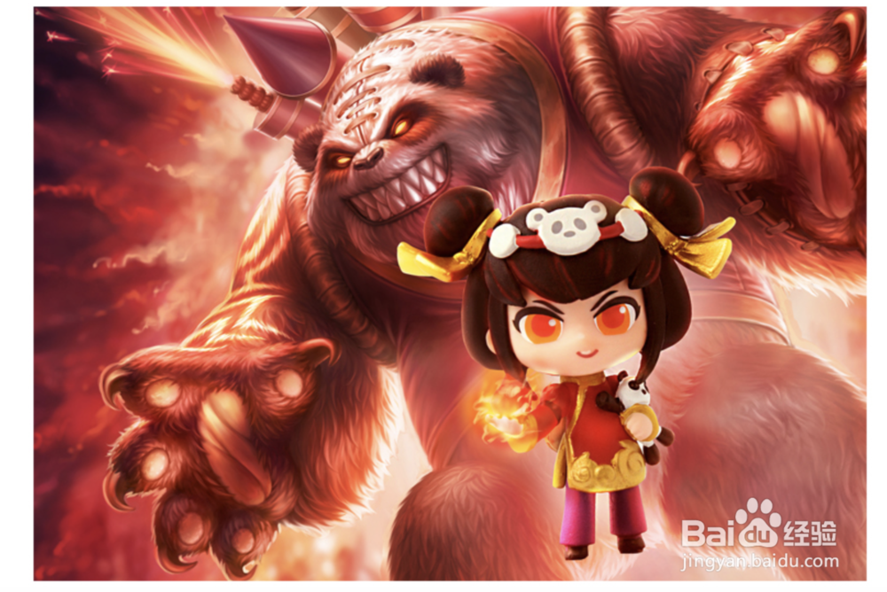 2018LOL限量礼包迷你手办套装+熊猫提伯斯？