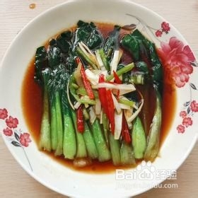 怎么做白灼菜心的攻略/步骤