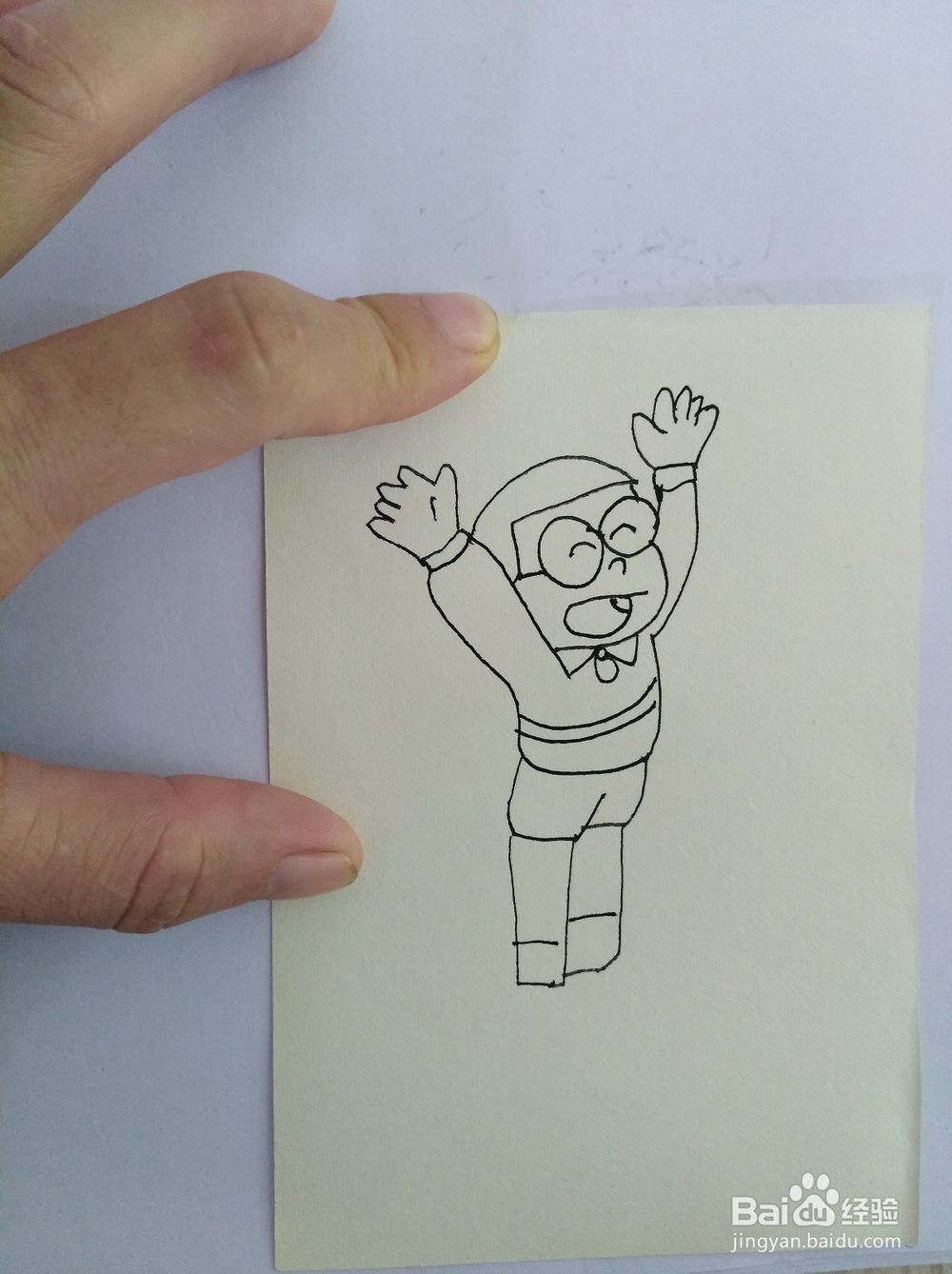 简笔画-画大雄