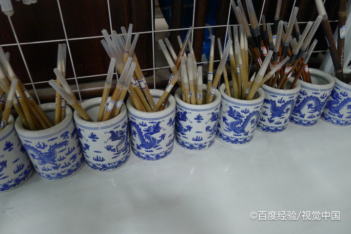 写毛笔字的金粉怎么调