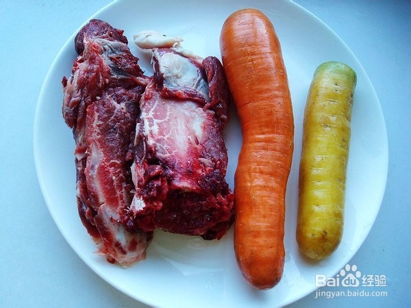 胡萝卜炖牛排骨怎么做