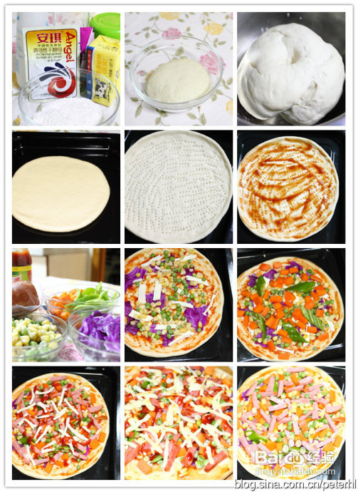 自己动手在家做出美味披萨