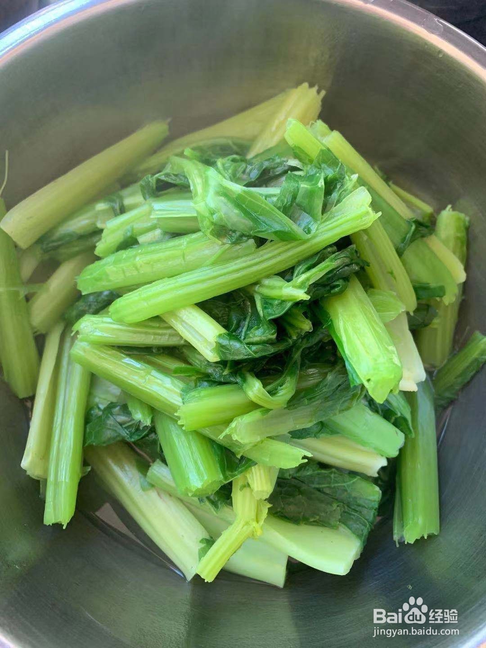 极味家常菜:干椒炒青菜