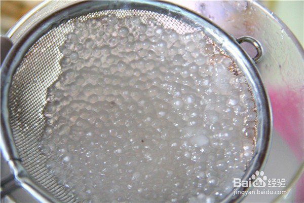 蔓越莓西米露的做法