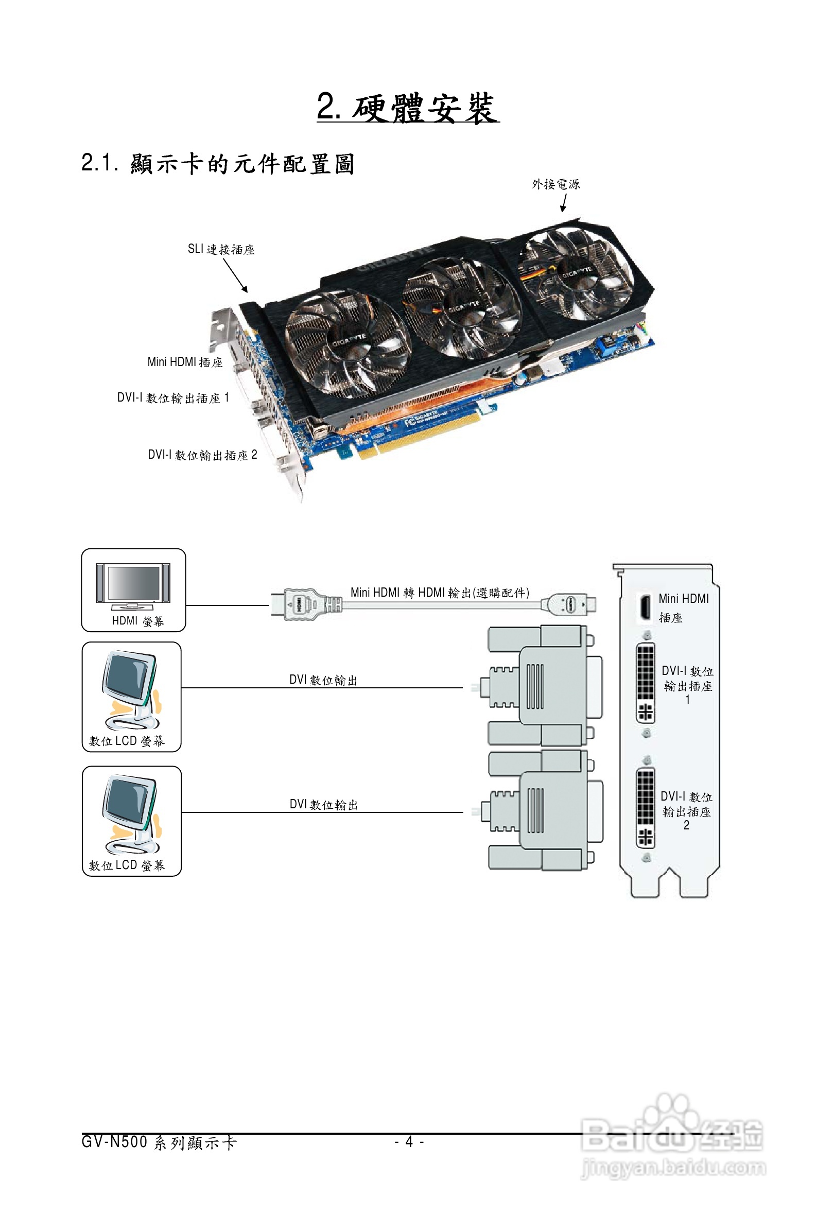 技嘉GV-N580SO-15I显卡使用说明书:[1]